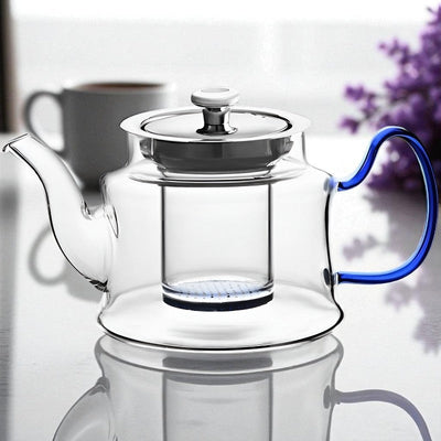 Théière individuelle en verre