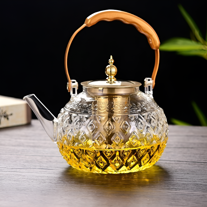 Théière a infusion en verre