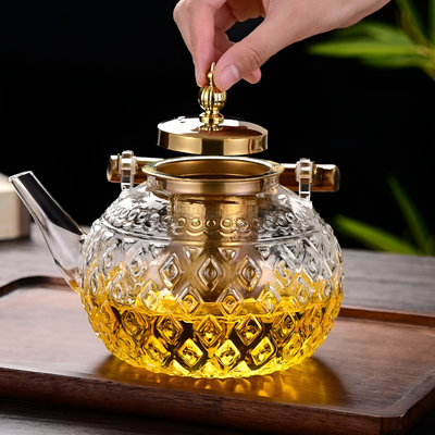 Théière a infusion en verre