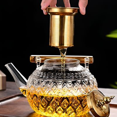 Théière a infusion en verre