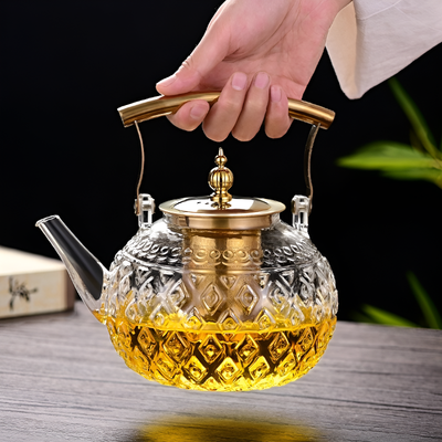 Théière a infusion en verre