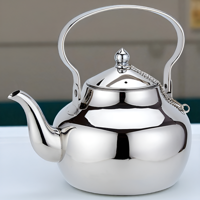 Théière inox pour thé à la menthe