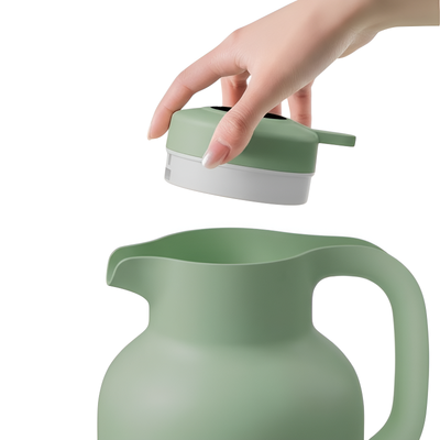 Théière isotherme vert