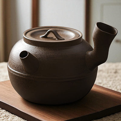 Théière japonaise anse laterale