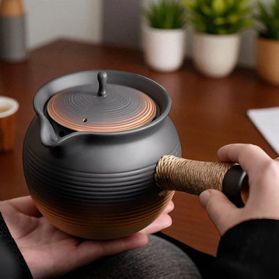 Théière japonaise argile