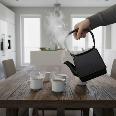 Théière japonaise carre