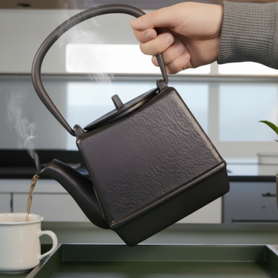 Théière japonaise carre