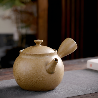 Théière japonaise en grès