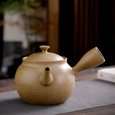 Théière japonaise en grès