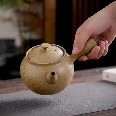 Théière japonaise en grès