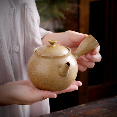 Théière japonaise en grès