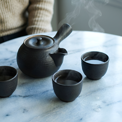 Théière japonaise noire