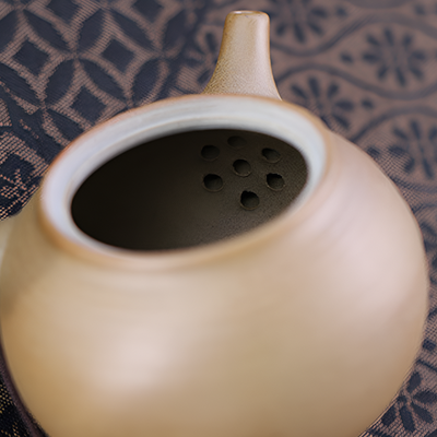 Théière japonaise en poterie