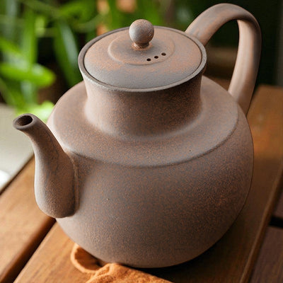 Théière japonaise en terre cuite