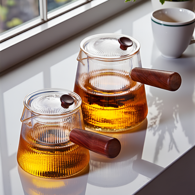 Théière japonaise transparente