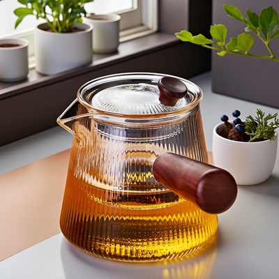 Théière japonaise transparente