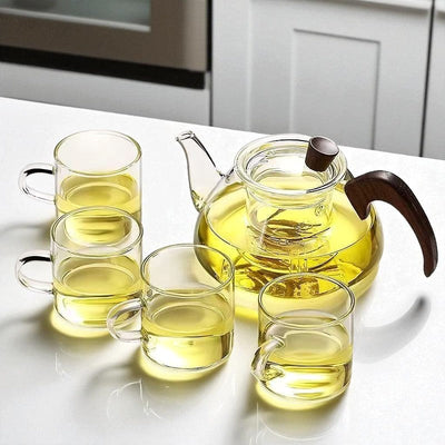 Théière japonaise en verre