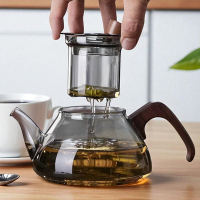 Théière japonaise en verre