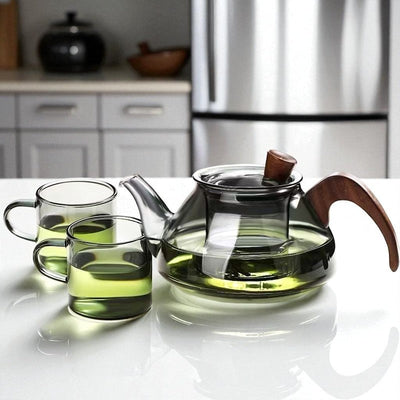 Théière japonaise en verre