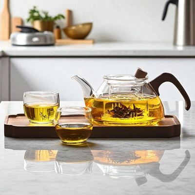 Théière japonaise en verre