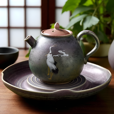 Théière noir ancienne