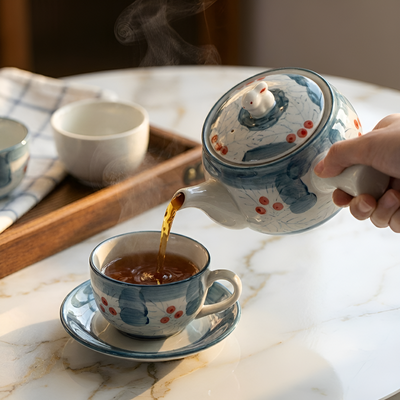 Théière porcelaine japonaise