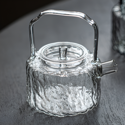 Théière transparente induction