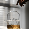 Théière transparente induction