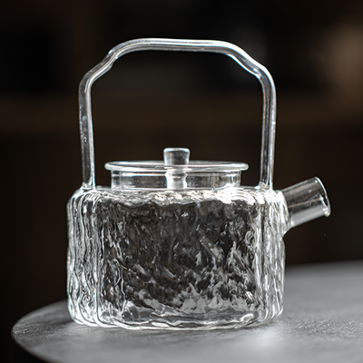 Théière transparente induction