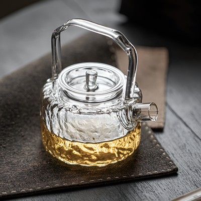 Théière transparente induction