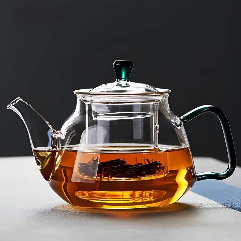Théière transparente simple