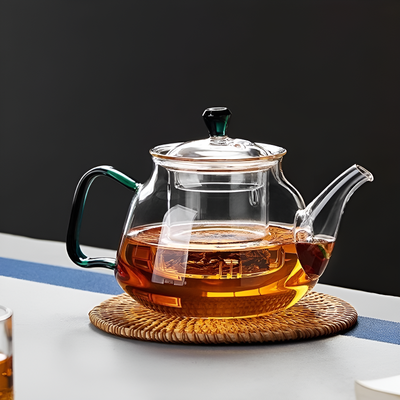 Théière transparente simple