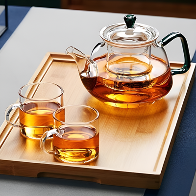 Théière transparente simple