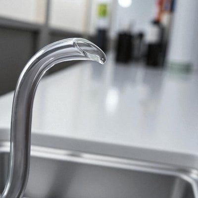 Théière transparente en verre