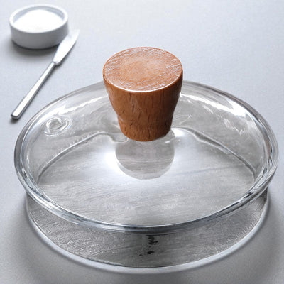 Théière transparente en verre