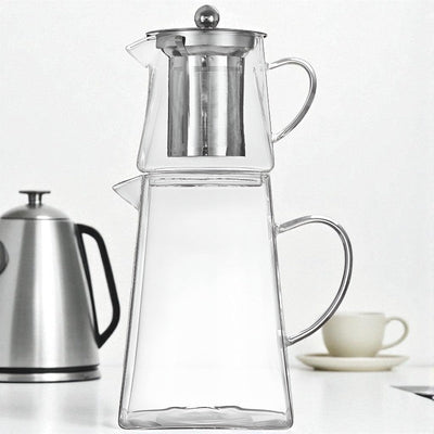 Théière turque transparente