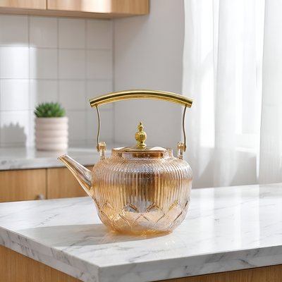 Théière en verre design