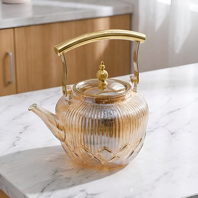 Théière en verre design