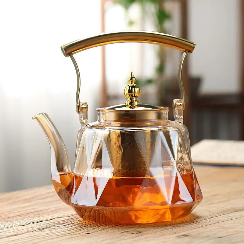 Théière 1,5l en verre avec infuseur, kamakura transparent Novastyl | La Théière 1,5l en verre avec infuseur, kamakura transparent Novastyl | La