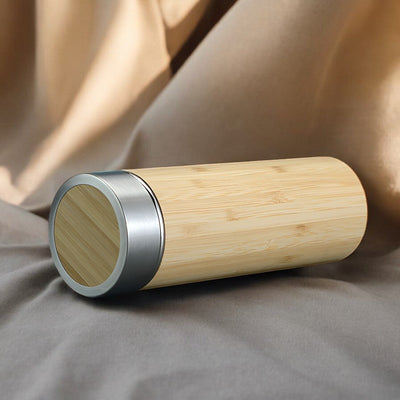 Thermos isotherme bambou