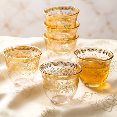 Verre à thé arabe