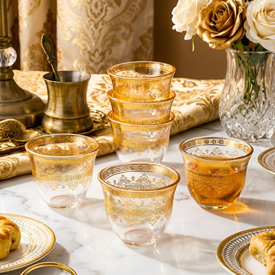 Verre à thé arabe