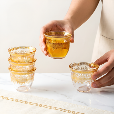 Verre à thé arabe