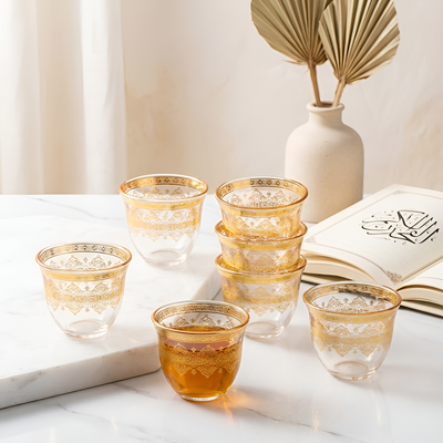 Verre à thé arabe