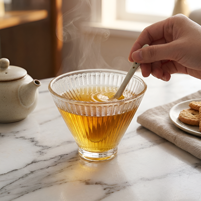 Verre à thé création originale