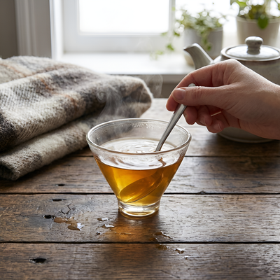 Verre à thé création originale