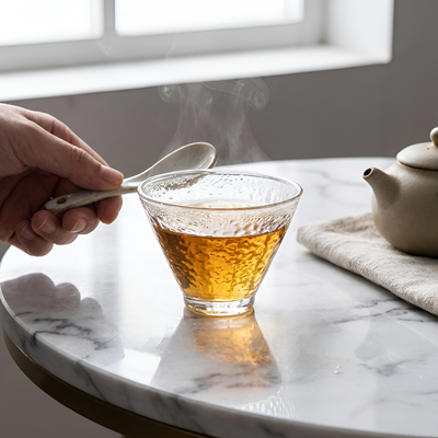 Verre à thé création originale