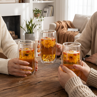 Verre à thé double paroi
