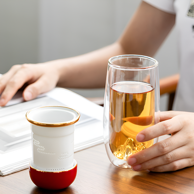 Verre à thé double paroi