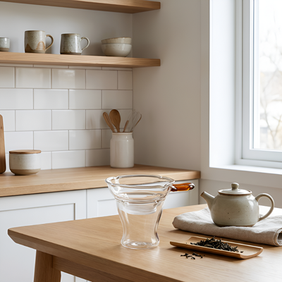 Verre à thé avec filtre